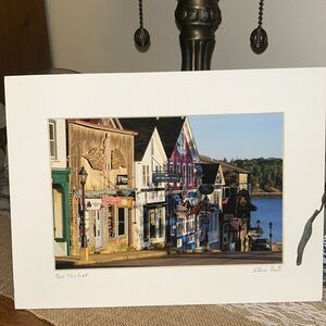 Bar Harbor Street Scene by Steven Bart – Coastal Maine Fine Art Photograph NEW